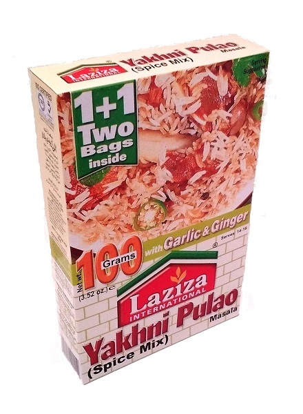 Yakhni Pulao Laziza 100g. Yakhni Pulao Laziza 100g.